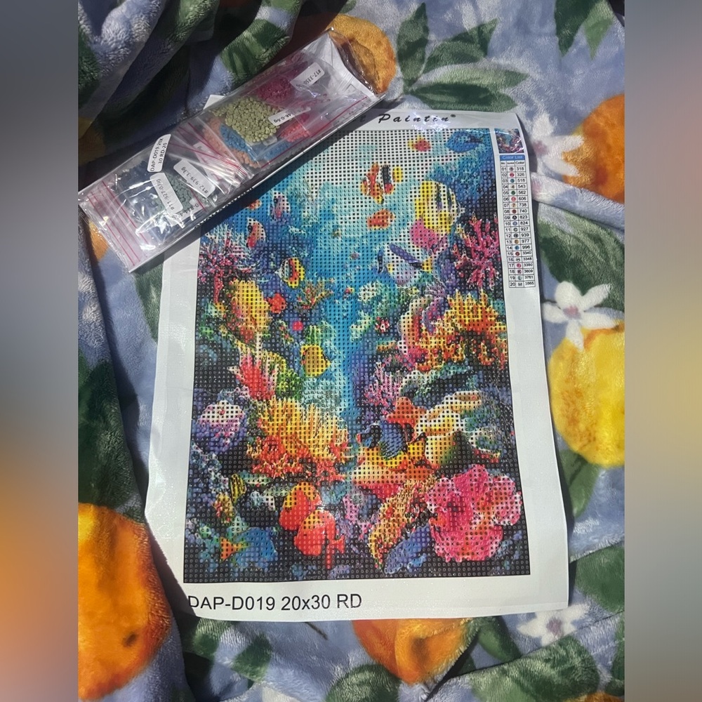 Under the sea diamond art